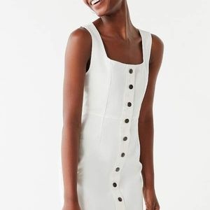 UO Button-Down Denim Mini Dress 4